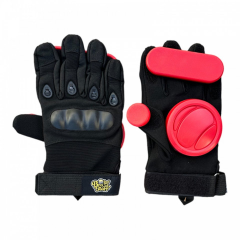 Перчатки со слайдерами для лонгборда BroStuff Black Sliders Red L Перчатки со слайдерами для лонгборда BroStuff Black Sliders Red L