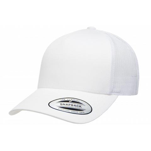 Кепка FlexFit 6506 Retro Trucker - White Кепка FlexFit 6506 Retro Trucker - White