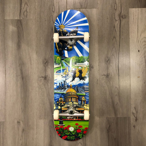 Скейтборд в сборе BroStuff - City Saint-Petersburg 8.25 Скейтборд в сборе BroStuff - City Saint-Petersburg 8.25