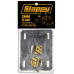 Подкладки для скейтборда Slappy Low Risers Black 3mm