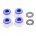 Амортизаторы для скейтборда Bones Soft Set Blue/White